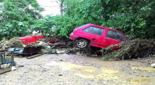 FOTO HABER | Şiddetli yağmurun zararı büyük
